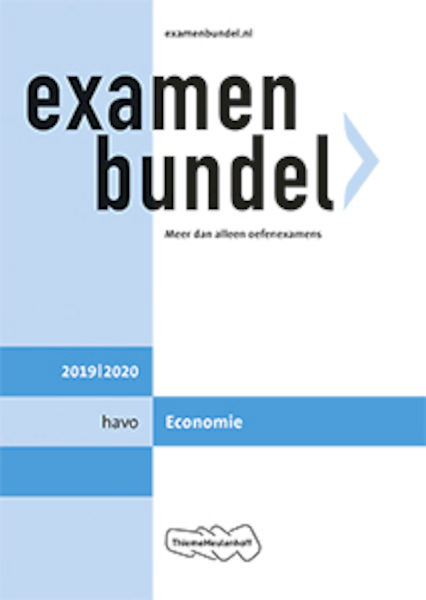 Examenbundel havo Economie 2019/2020 - J.P.M. Blaas (ISBN 9789006690910)