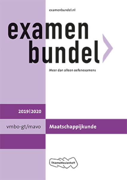 Examenbundel vmbo-gt/mavo Maatschappijkunde 2019/2020 - R. van Otterdijk, J. van Otterdijk (ISBN 9789006690729)