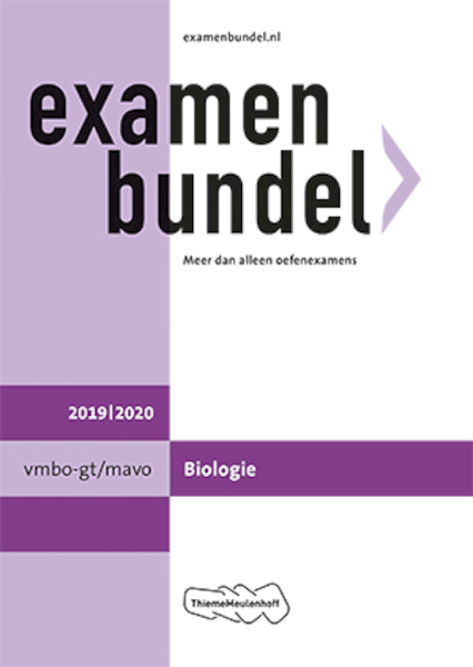 Examenbundel vmbo-gt/havo Biologie 2019/2020 - E.J. van der Schoot (ISBN 9789006690736)