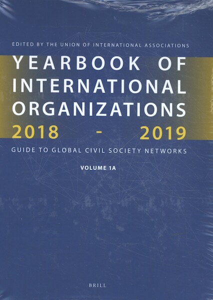Yearbook of International Organizations 2018-2019, Volumes 1A & 1B (SET) - (ISBN 9789004365865)