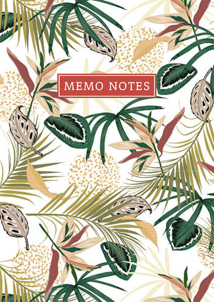 Memo notes - Tropical - ZNU (ISBN 9789044759433)