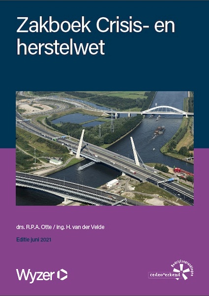 Zakboek Crisis- en herstelwet - R.P.A. Otte, H. van der Velde (ISBN 9789086351442)