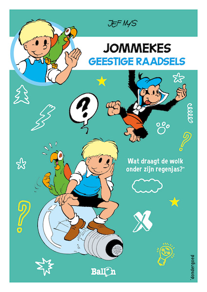 Jommekes geestige raadsels - (ISBN 9789403209876)