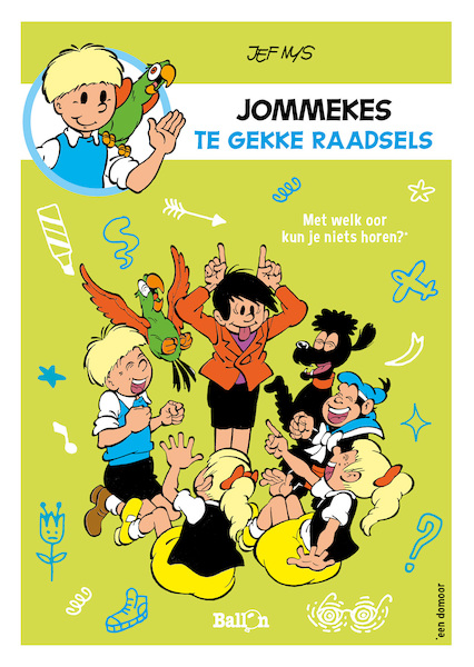 Jommekes te gekke raadsels - (ISBN 9789403209890)