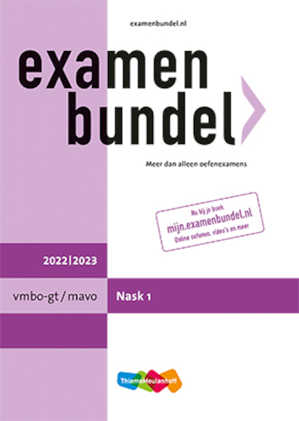 Examenbundel vmbo-gt/mavo NaSk1 2022/2023 - (ISBN 9789006639926)