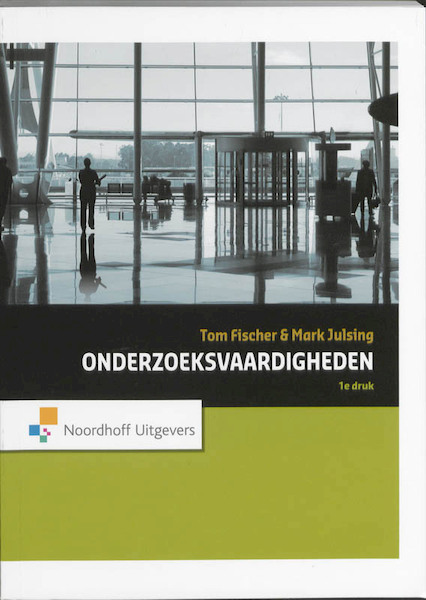 Onderzoeksvaardigheden - T. Fischer, M. Julsing (ISBN 9789001778118)