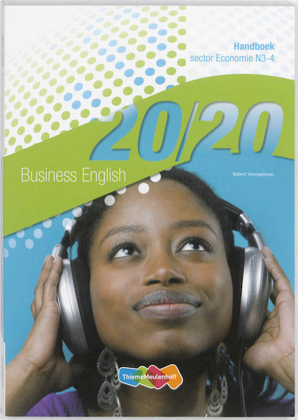 20/20 Business English Handboek N3-4 sector Economie - Robert Hempelman (ISBN 9789006814507)