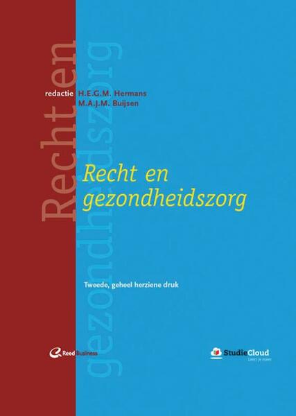 Recht en gezondheidszorg - H.E.G.M. Hermans, M.A.J.M. Buijsen (ISBN 9789035237391)