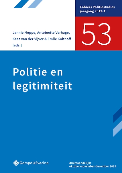 Politie en legitimiteit - (ISBN 9789463711791)
