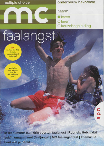 Multiple choice faalangst Onderbouw havo/vwo - (ISBN 9789011093119)