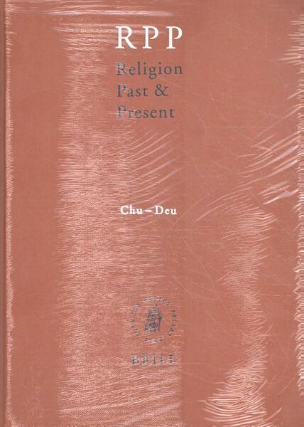 Religion Past And Present - (ISBN 9789004139794)