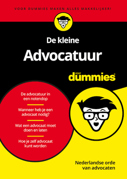 De kleine Advocatuur voor Dummies - NOvA (ISBN 9789045356624)