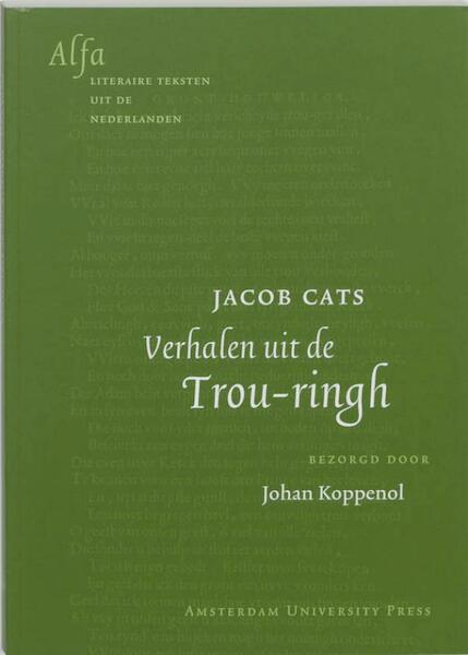 Verhalen uit de Trou-ringh - J. Cats (ISBN 9789048520060)