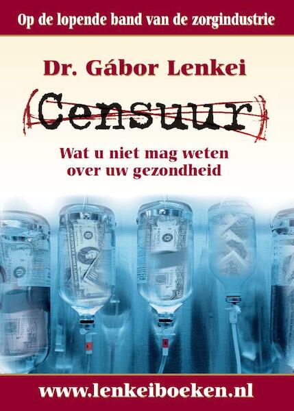 Censuur - Gábor Lenkei (ISBN 9789081738880)