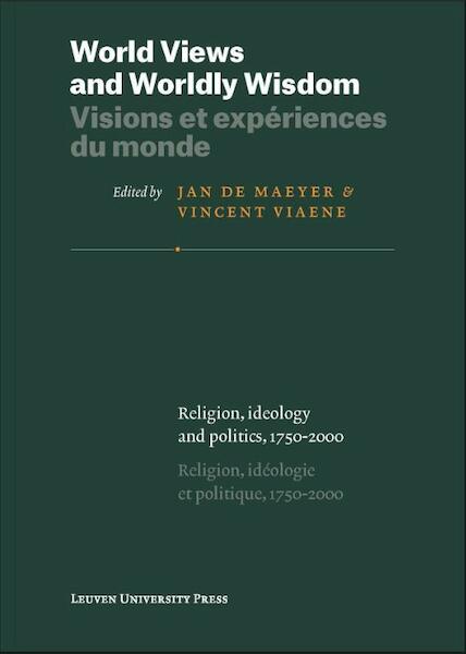 World views and worldly wisdom · visions et expéiences du monde - (ISBN 9789462700741)