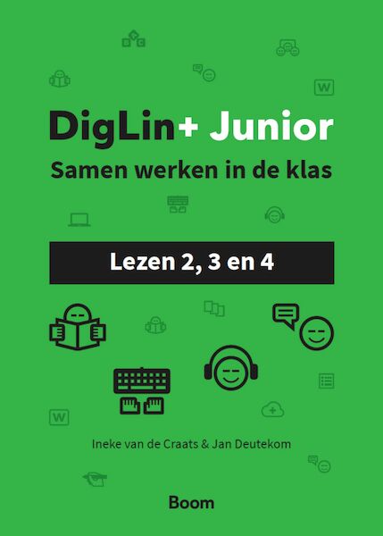 DigLin junior lezen 2, 3 en 4 - Ineke van der Craats (ISBN 9789024463626)