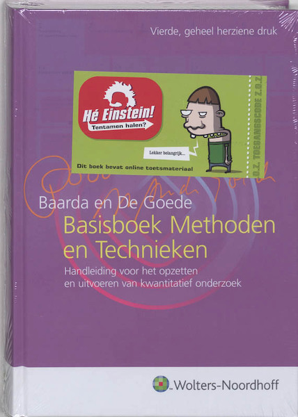 Basisboek Methoden en technieken - D.B. Baarda, M.P.M. de Goede (ISBN 9789020733150)