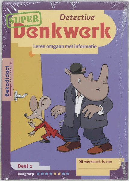 Super Detective Denkwerk set 5 ex 1 Werkboek - Henk Hokke (ISBN 9789026229015)
