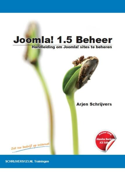 Joomla! 1.5 Beheer - A.S. Schrijvers (ISBN 9789081644518)