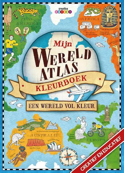 Mijn wereld atlas kleurboek - (ISBN 9789461886095)