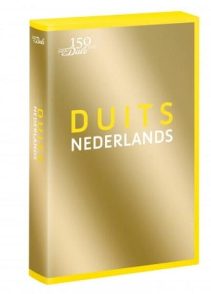 Van Dale Pocketwoordenboek Duits-Nederlands – gouden editie - (ISBN 9789460773044)