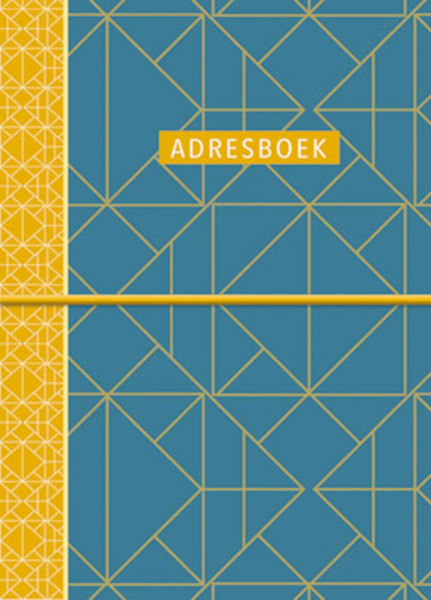 Adresboek (klein) - Patterns - (ISBN 9789044750508)