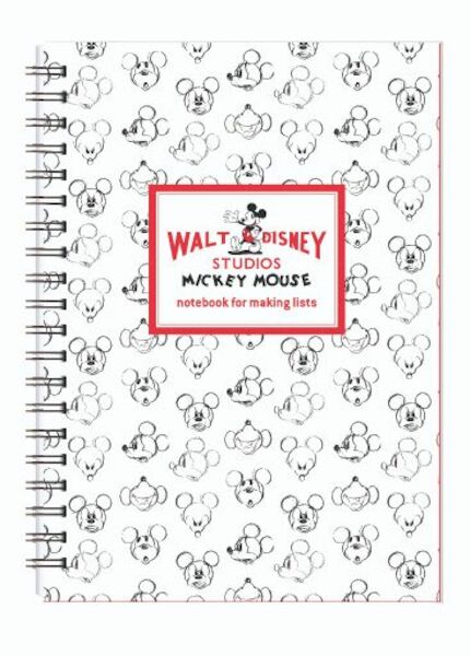 MICKEY MOUSE NOTEBOOK RINGS - (ISBN 8712048311094)