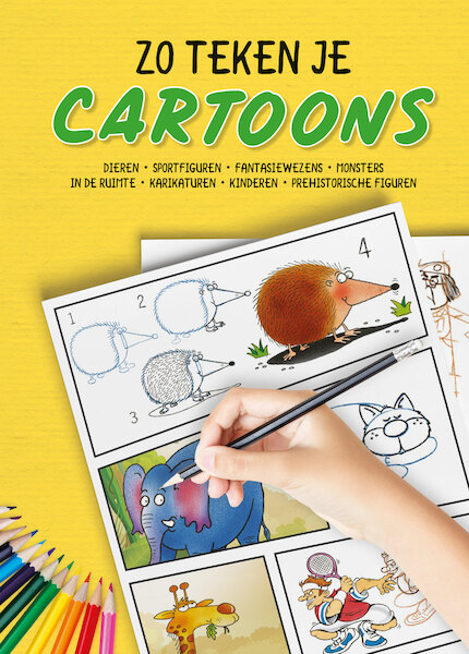 Zo teken je cartoons - (ISBN 9781445426983)