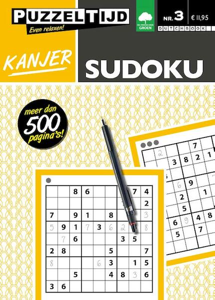 Kanjer Sudoku nummer 3 niveau 1-4 - (ISBN 8720053531628)