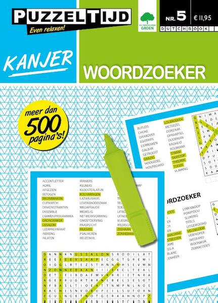 Kanjer Woordzoeker 5 - (ISBN 9789086518180)