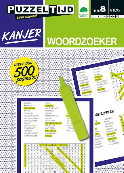 Woordzoeker Kanjer 8 - (ISBN 9789086518241)