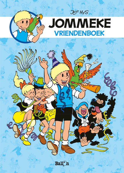 Vriendenboek Jommeke - (ISBN 9789403218779)