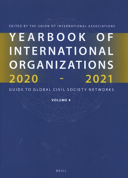 Yearbook of International Organizations 2020-2021, Volume 4 - (ISBN 9789004425880)