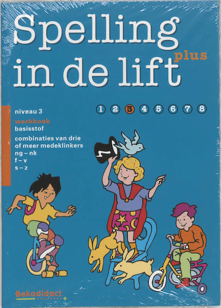 Spelling in de lift Plus Niveau 3 5 ex Werkboek - (ISBN 9789026253393)