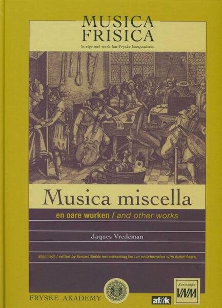 Musica Frisica - Jaques Vredeman (ISBN 9789062739950)