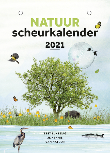 Natuurscheurkalender 2021 - Madeleine Gimpel (ISBN 9789021575377)