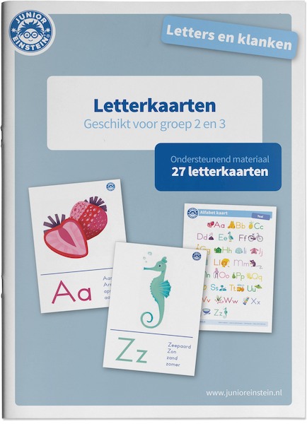 Alfabet Letterkaarten Ondersteunend Materiaal groep 2 en 3 - (ISBN 9789492265913)