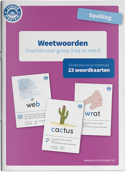 Spelling Weetwoorden Woordkaarten - (ISBN 9789492265746)
