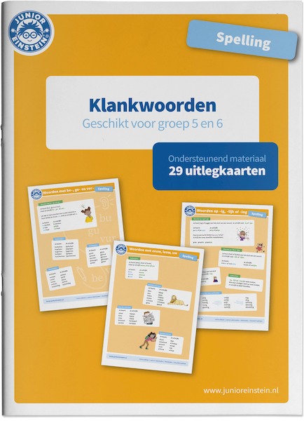 Spelling Ondersteunend materiaal voor Klankwoorden groep 5 en 6 - (ISBN 9789492265715)