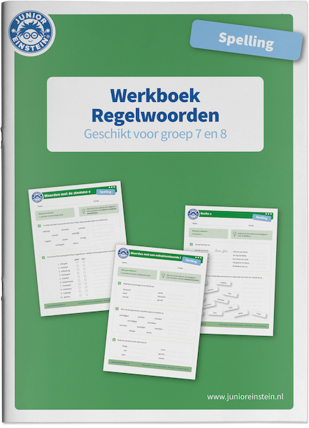 Werkboek Spelling Regelwoorden groep 7 en 8 - (ISBN 9789492265883)