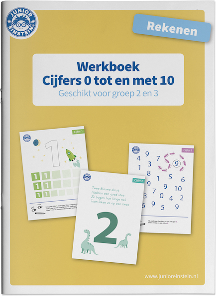 Werkboek Rekenen Cijfers 0 tot en met 10 - (ISBN 9789492265975)