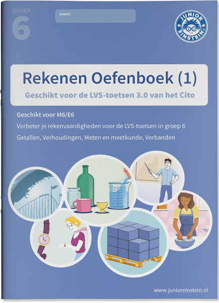 Rekenen Oefenboek deel 1 groep 6 - (ISBN 9789493128279)