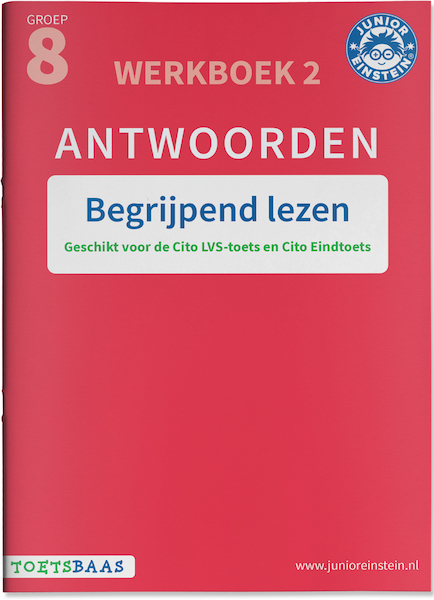 Begrijpend lezen antwoordenboek 2 - (ISBN 9789493128446)