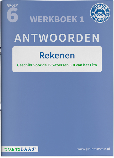 Rekenen antwoordenboek 1 - (ISBN 9789493128859)