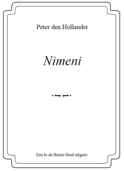 Nimeni - Peter den Hollander (ISBN 9789083021522)