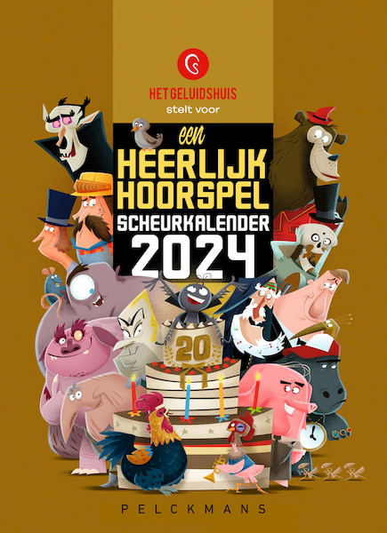 Heerlijk Hoorspel - Scheurkalender 2024 - (ISBN 9789463376129)