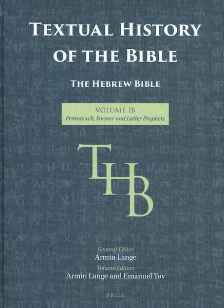 Textual History of the Bible Vol. 1B - (ISBN 9789004337107)