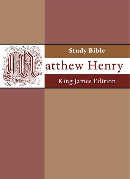 Matthew Henry study Bible - Matthew Henry (ISBN 9789057192159)