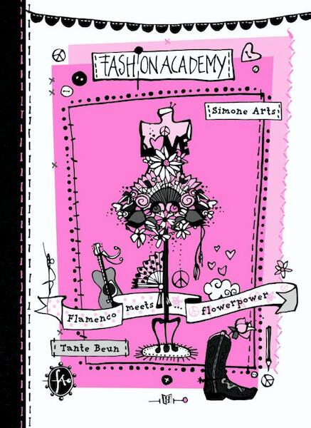 The fashion academy, flamenco meets flowerpower - Simone Arts (ISBN 9789025113346)