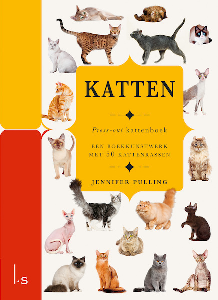 Katten - Press-out boek - Jennifer Pulling (ISBN 9789024587483)